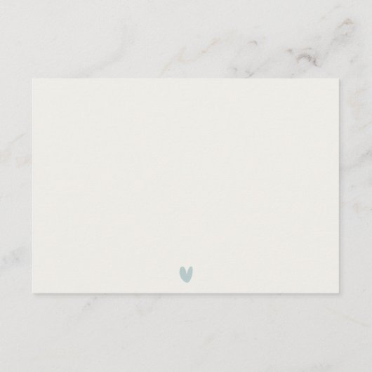 Landschaft des Gebirges Hochzeitsempfang Begleitkarte (Rückseite)