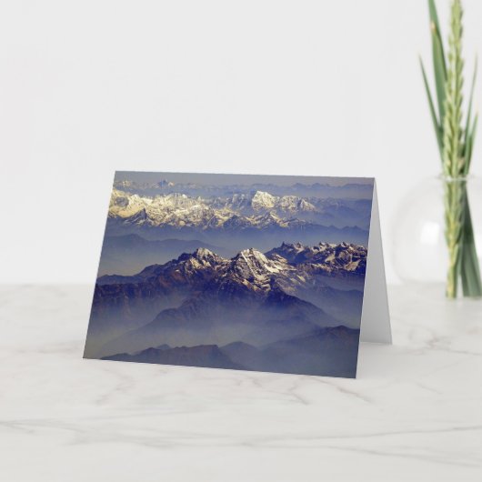 Landschaft des Himalaya Karte (Vorderseite)