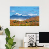 Landschaft des Katahdin-Fotos Poster (Heimbüro)