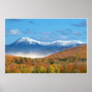 Landschaft des Katahdin-Fotos Poster