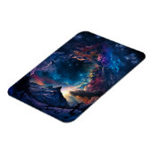 Landschaft des kosmischen Gebirges Magnet (Linke Seite)