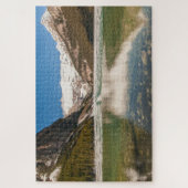Landschaft des Lake Louise, Alberta, Kanada Puzzle (Vertikal)
