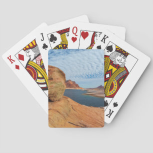 Landschaft des Lake Powell Spielkarten