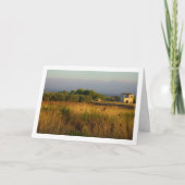 Landschaft des Landhauses verlassen Karte (Vorderseite)