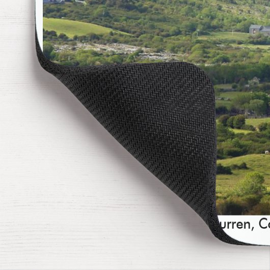 Landschaft des ländlichen Irlands, The Burren, Gra Mousepad (Ecke)