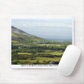 Landschaft des ländlichen Irlands, The Burren, Gra Mousepad (Mit Mouse)
