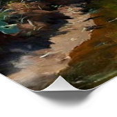 Landschaft des ländlichen Raums, Peder Mørk Mønste Poster (Ecke)