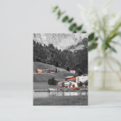Landschaft des ländlichen Raums Postkarte (Stehend Vorderseite)