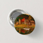 Landschaft des Landschaftsparks von Mead Schäffer Button (Vorne & Hinten)
