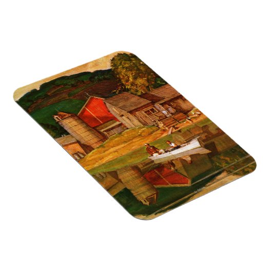 Landschaft des Landschaftsparks von Mead Schäffer Magnet (Rechte Seite)