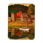 Landschaft des Landschaftsparks von Mead Schäffer Magnet (Vertikal)