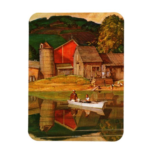 Landschaft des Landschaftsparks von Mead Schäffer Magnet (Vertikal)