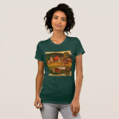 Landschaft des Landschaftsparks von Mead Schäffer T-Shirt (Vorne ganz)