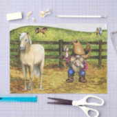 Landschaft des Landsmanns Cowboy Gnome Landschaft Seidenpapier (Handwerk)