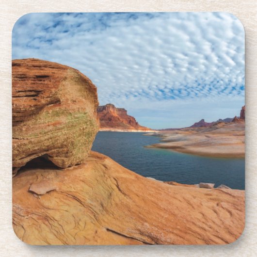 Landschaft des Powell-Sees Getränkeuntersetzer (Vorderseite)