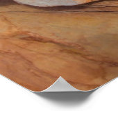 Landschaft des Powell-Sees Poster (Ecke)