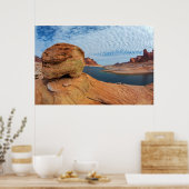 Landschaft des Powell-Sees Poster (Küche)