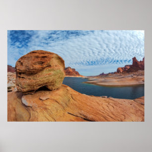 Landschaft des Powell-Sees Poster
