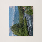 Landschaft des schroffen Bergflusses Puzzle (Vertikal)