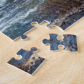 Landschaft des zerklüfteten Bergflusses Puzzle (Seite)