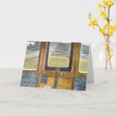 Landschaft des Zuges durch Eric ravilious Karte (Gelbe Blume)