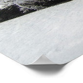 Landschaft - Die drei Bereiche Poster (Ecke)