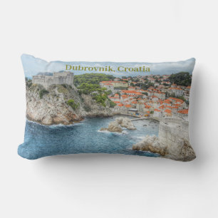 Landschaft Dubrovnik Süd Kroatien Lendenkissen