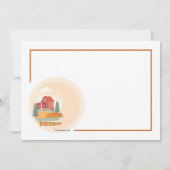 Landschaft Einladung (Rückseite)