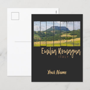 Landschaft Emilia-Romagna Italien Vintage-Souvenir Feiertagspostkarte