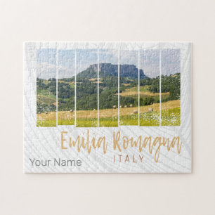 Landschaft Emilia-Romagna Italien Vintage-Souvenir Puzzle