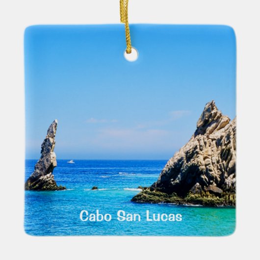 Landschaft End, Cabo San Lucas Keramikornament (Vorderseite)