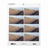 Landschaft entlang der historischen Zahnradbahn (Vorne)