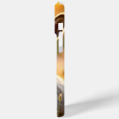 Landschaft Esel neugierige Augen friedliche Kunst Case-Mate iPhone Hülle (Rückseite / Links)