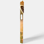 Landschaft Esel neugierige Augen friedliche Kunst Case-Mate iPhone Hülle (Rückseite / Rechts)