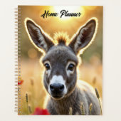 Landschaft Esel neugierige Augen friedliche Kunst Planer (Vorderseite)