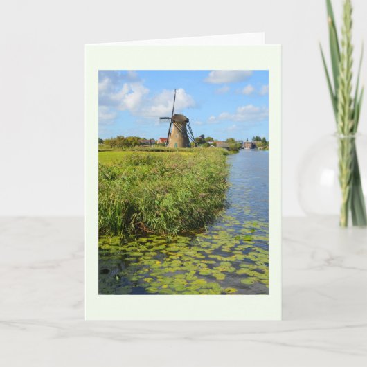 Landschaft Feiertagskarte (Vorderseite)
