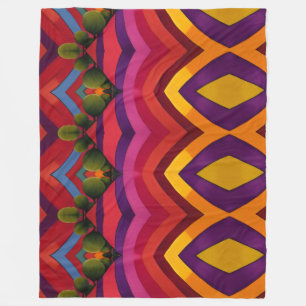 Landschaft Fleecedecke