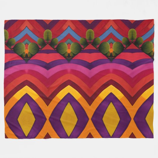 Landschaft Fleecedecke (Vorderseite (Horizontal))