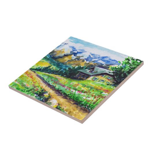 Landschaft Fliese (Seite)