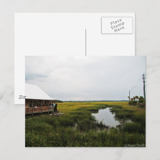 Landschaft Florida Postkarte (Vorne/Hinten)