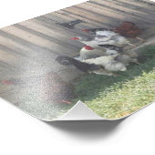 Landschaft Fotodruck (Ecke)