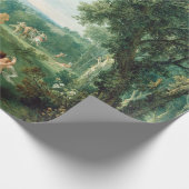 Landschaft Francesco Zuccarelli mit der Bildung Geschenkpapier (Ecke)