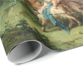 Landschaft Francesco Zuccarelli mit der Bildung Geschenkpapier (Rolleneckpunkt)