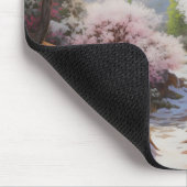 Landschaft Frühjahr Mousepad (Ecke)