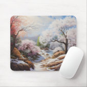 Landschaft Frühjahr Mousepad (Mit Mouse)
