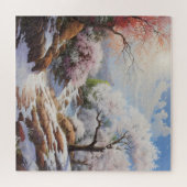 Landschaft Frühjahr Puzzle (Horizontal)