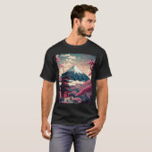 Landschaft Fujisan 1 T-Shirt (Vorne ganz)