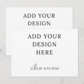 Landschaft für kleine Einladungen (4.5 x 6.25) (Vorne/Hinten)