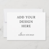 Landschaft für kleine Einladungen (4.5 x 6.25) (Rückseite)