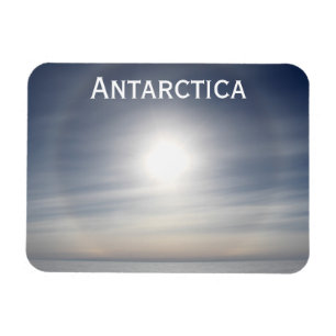 Landschaft gefroren, Siple Dome, Antarktis Magnet